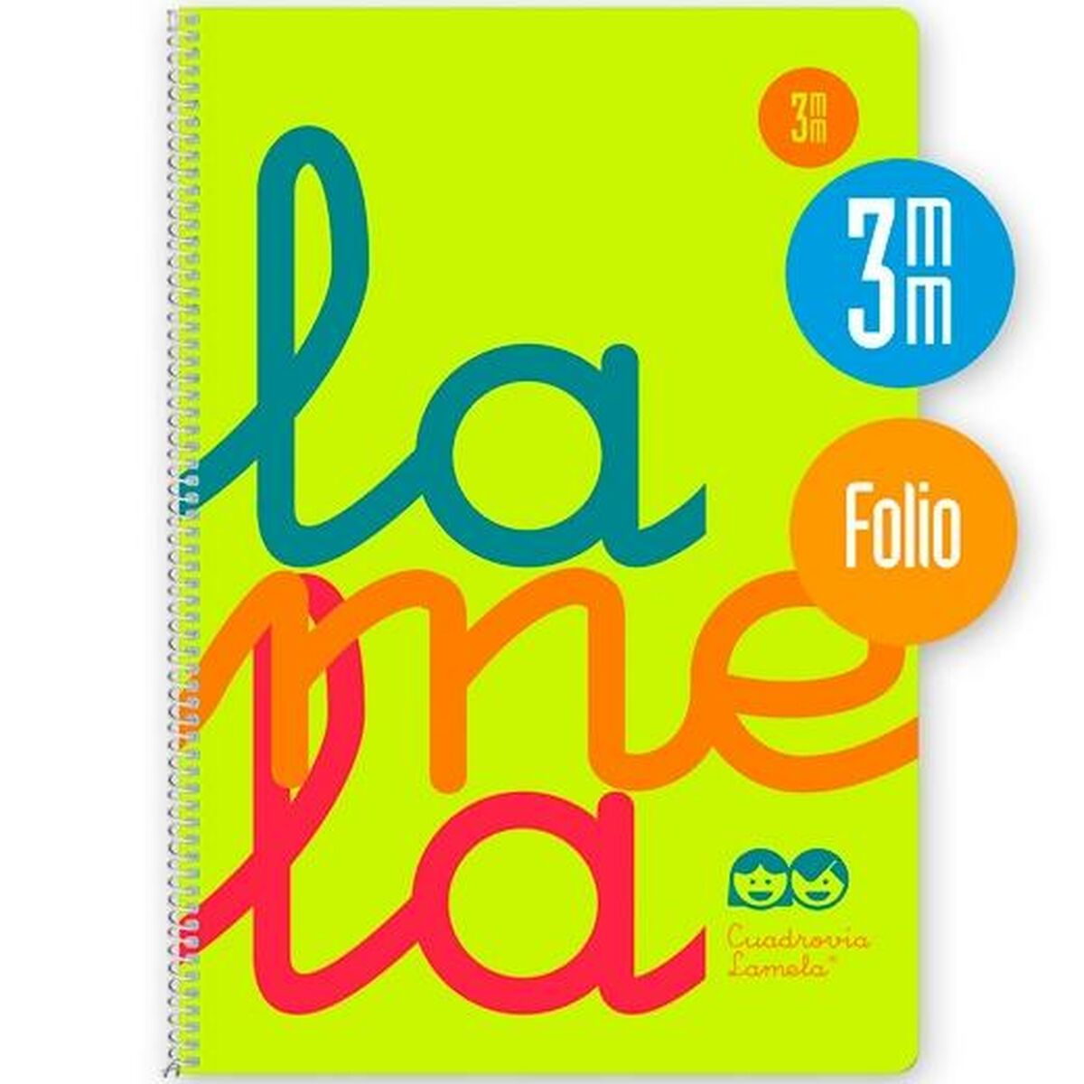 Cuaderno Lamela Amarillo Din A4 80 Hojas (5 Unidades)  Comprati.