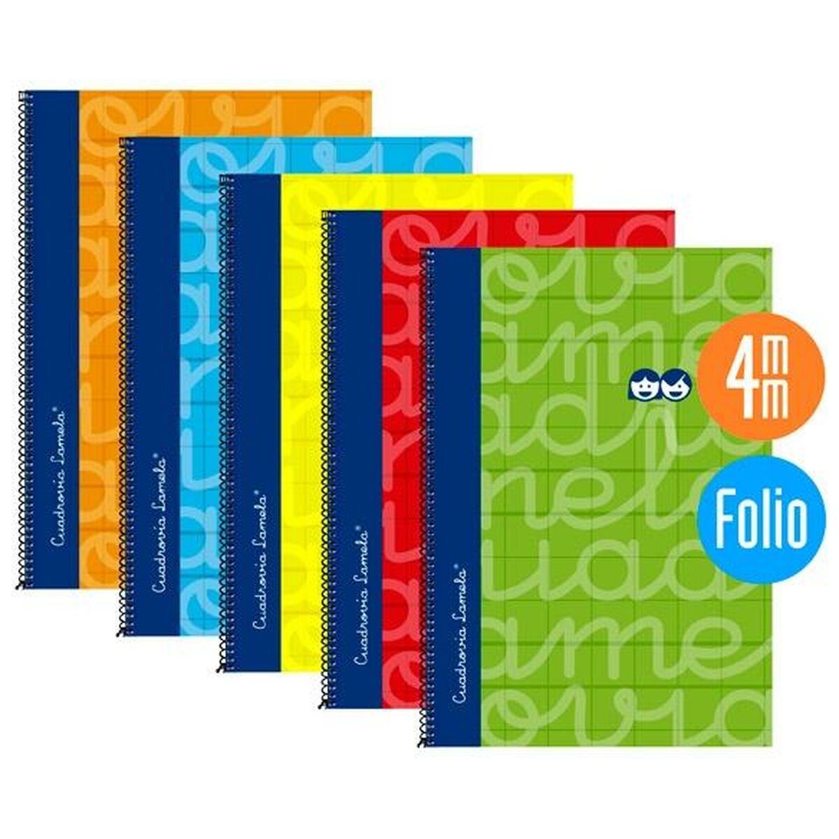 Cuaderno Lamela Multicolor Din A4 5 Piezas 80 Hojas  Comprati.