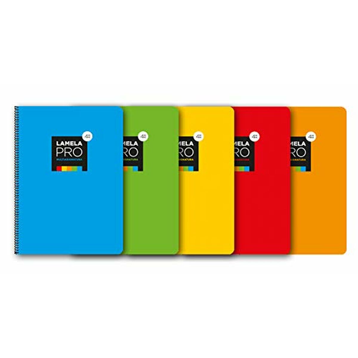 Cuaderno Lamela Multicolor Din A4 5 Piezas 100 Hojas  Comprati.