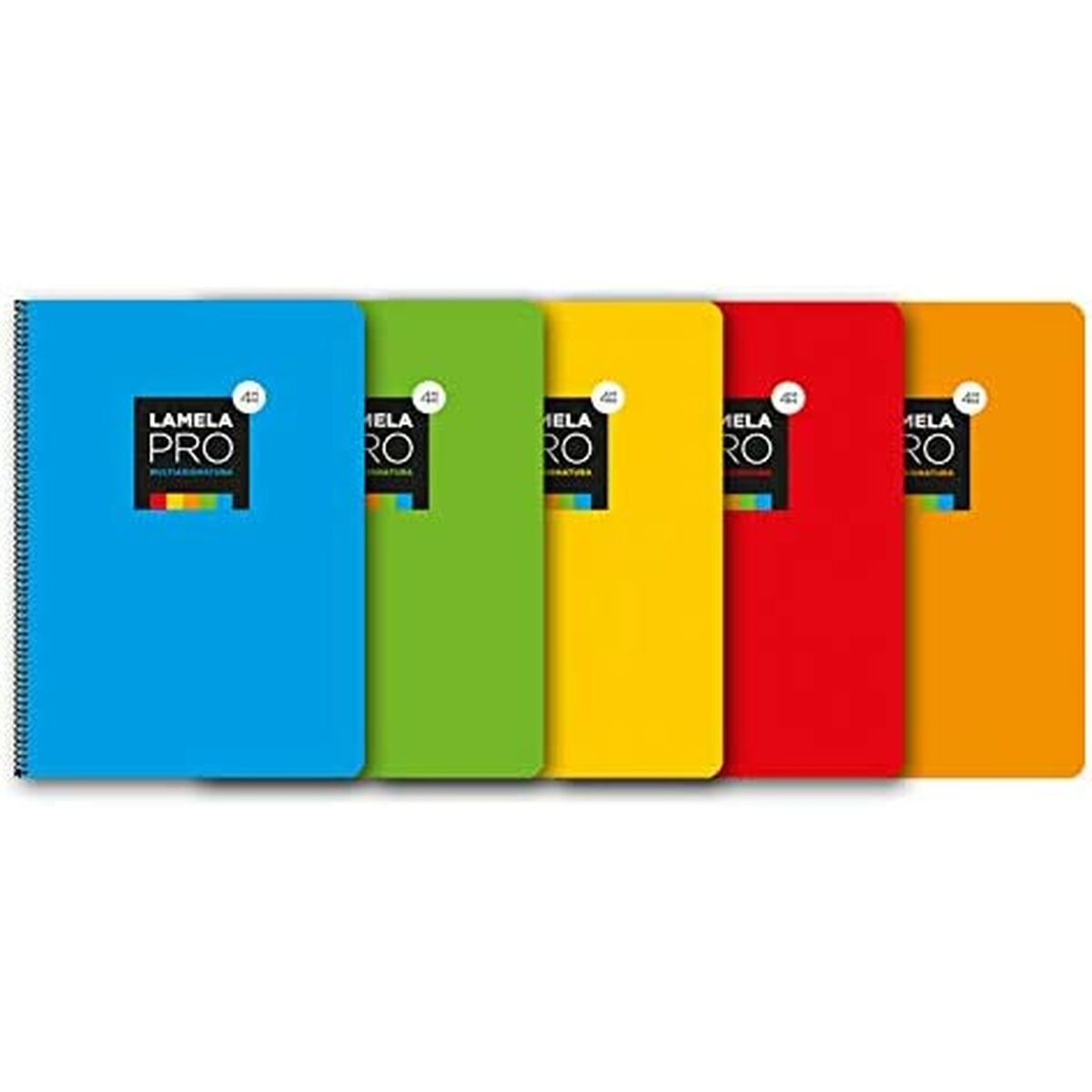 Cuaderno Lamela Multicolor Din A4 5 Piezas 100 Hojas  Comprati.