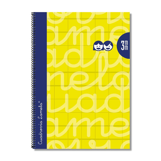 Cuaderno Lamela 3 mm Amarillo Din A4 5 Piezas 80 Hojas  Comprati.