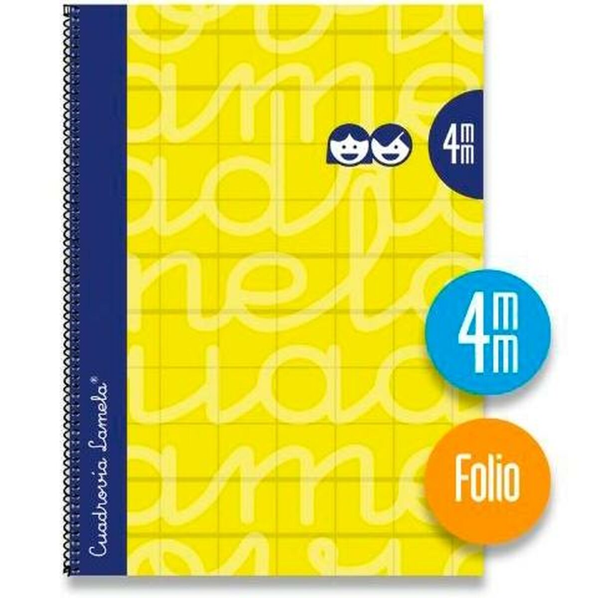 Cuaderno Lamela Amarillo Din A4 5 Piezas 80 Hojas  Comprati.