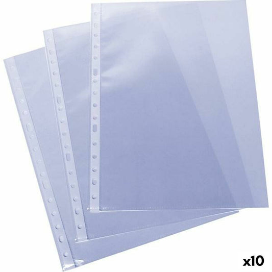 Fundas Grafoplas Transparente A4 Perforadas (10 Unidades)  Comprati.