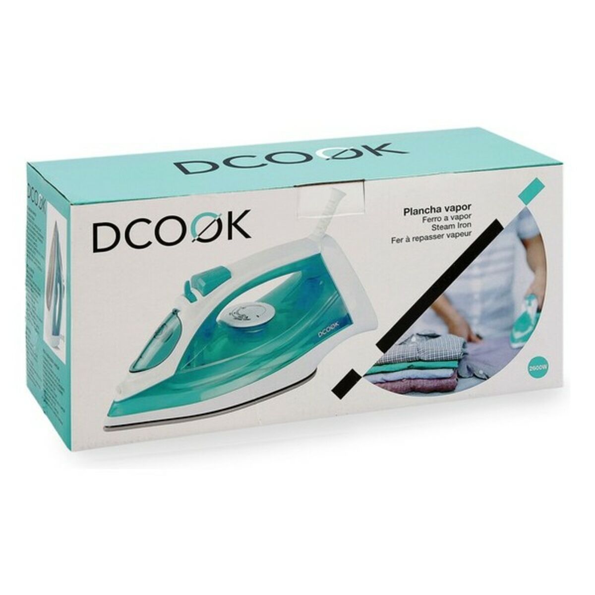 Plancha de Vapor Dcook Gallery 2600 W  Comprati.