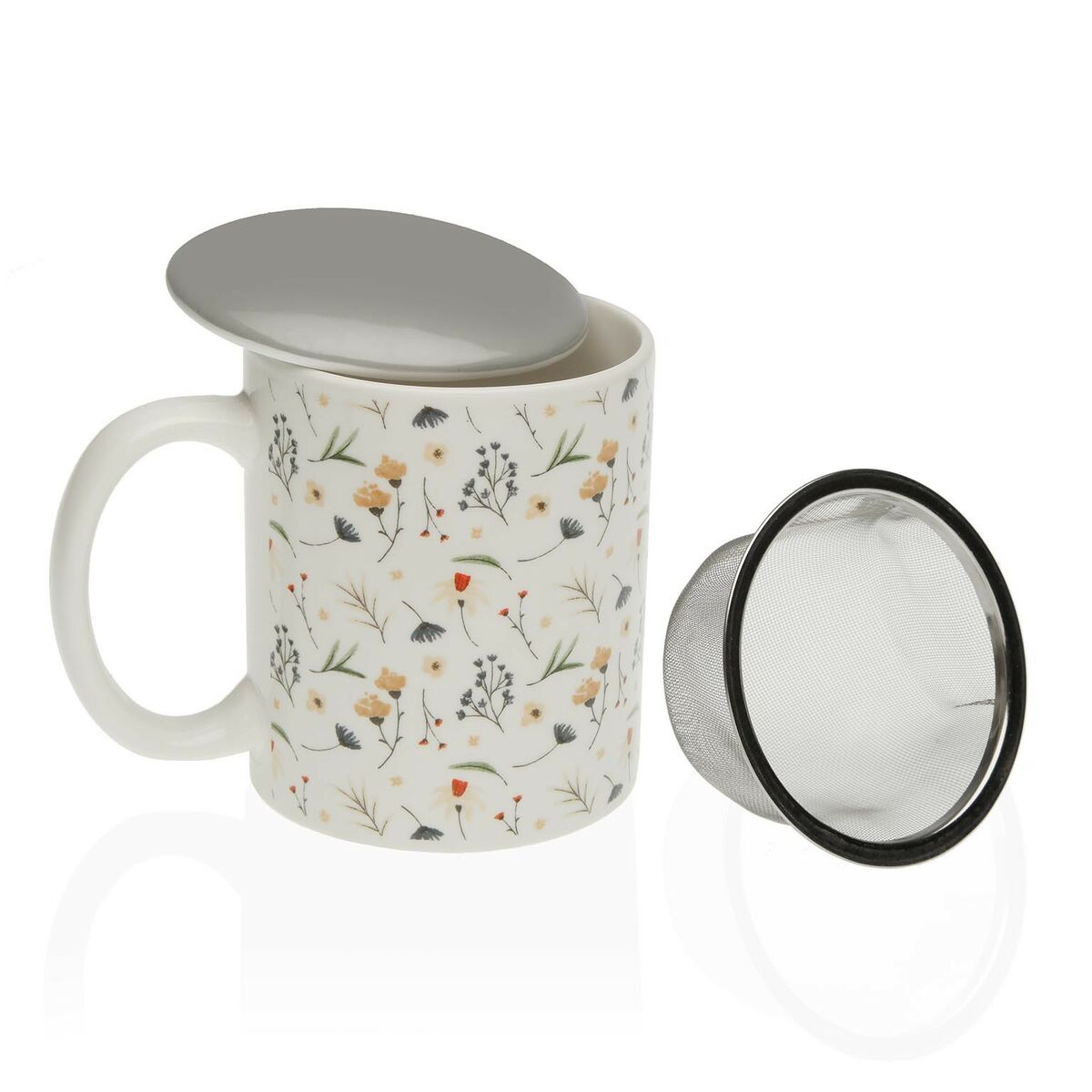 Taza con Filtro para Infusiones Versa Lili Gres  Comprati.