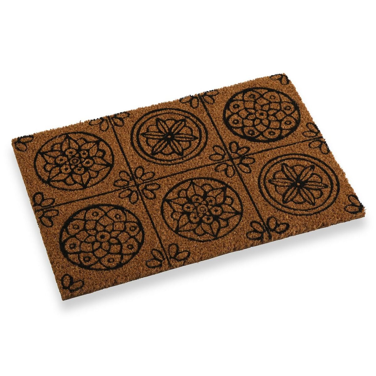 Felpudo Versa Mandalas Pop Fibra de coco (40 x 2 x 60 cm)  Comprati.