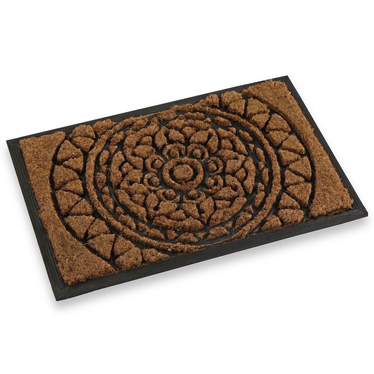 Felpudo Versa mandalas r Pop Fibra de coco (40 x 2 x 60 cm)  Comprati.