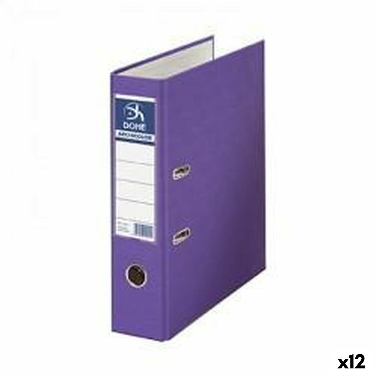 Archivador de Palanca DOHE Morado A4 12 Unidades 285 x 320 x 70 mm (12 Unidades)  Comprati.