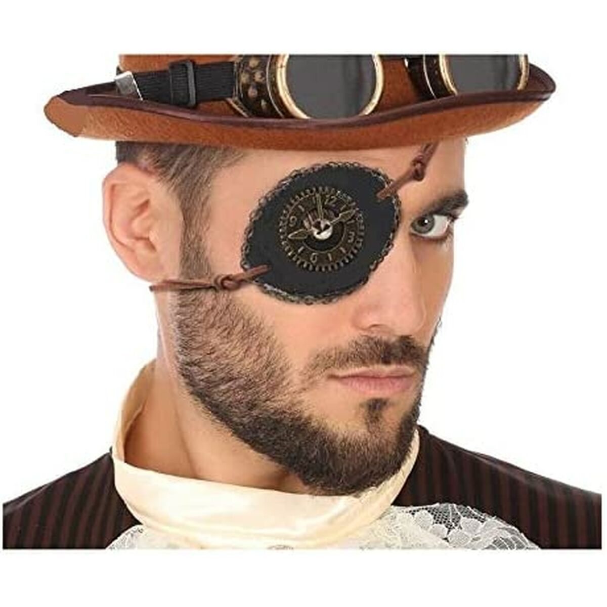 Parche Steampunk Negro Steampunk  Comprati.