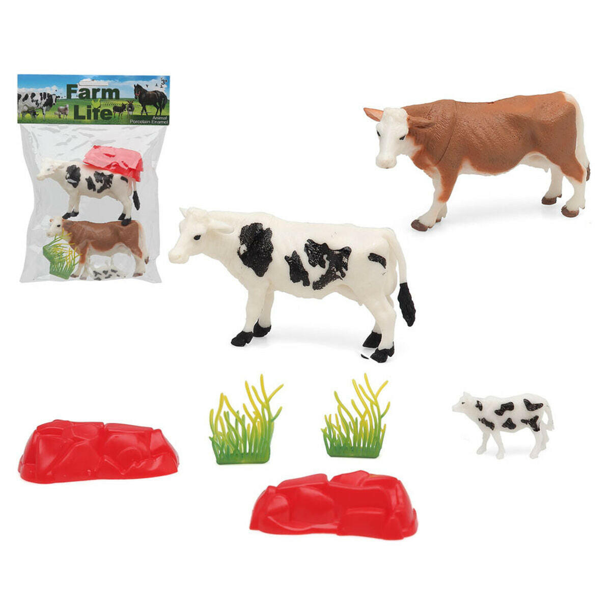 Set de Animales de Granja  Comprati.