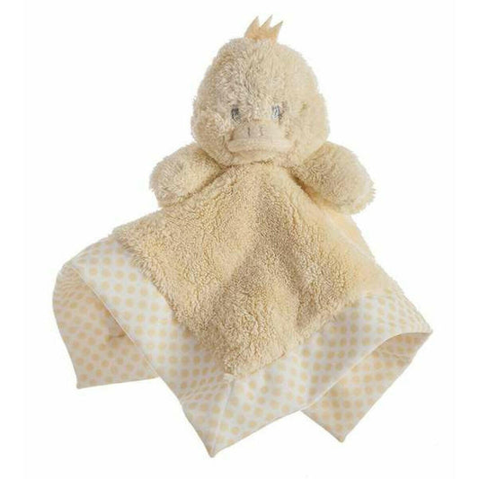 Doudou    doble capa 30 x 30 cm Lunares Amarillo  Comprati.