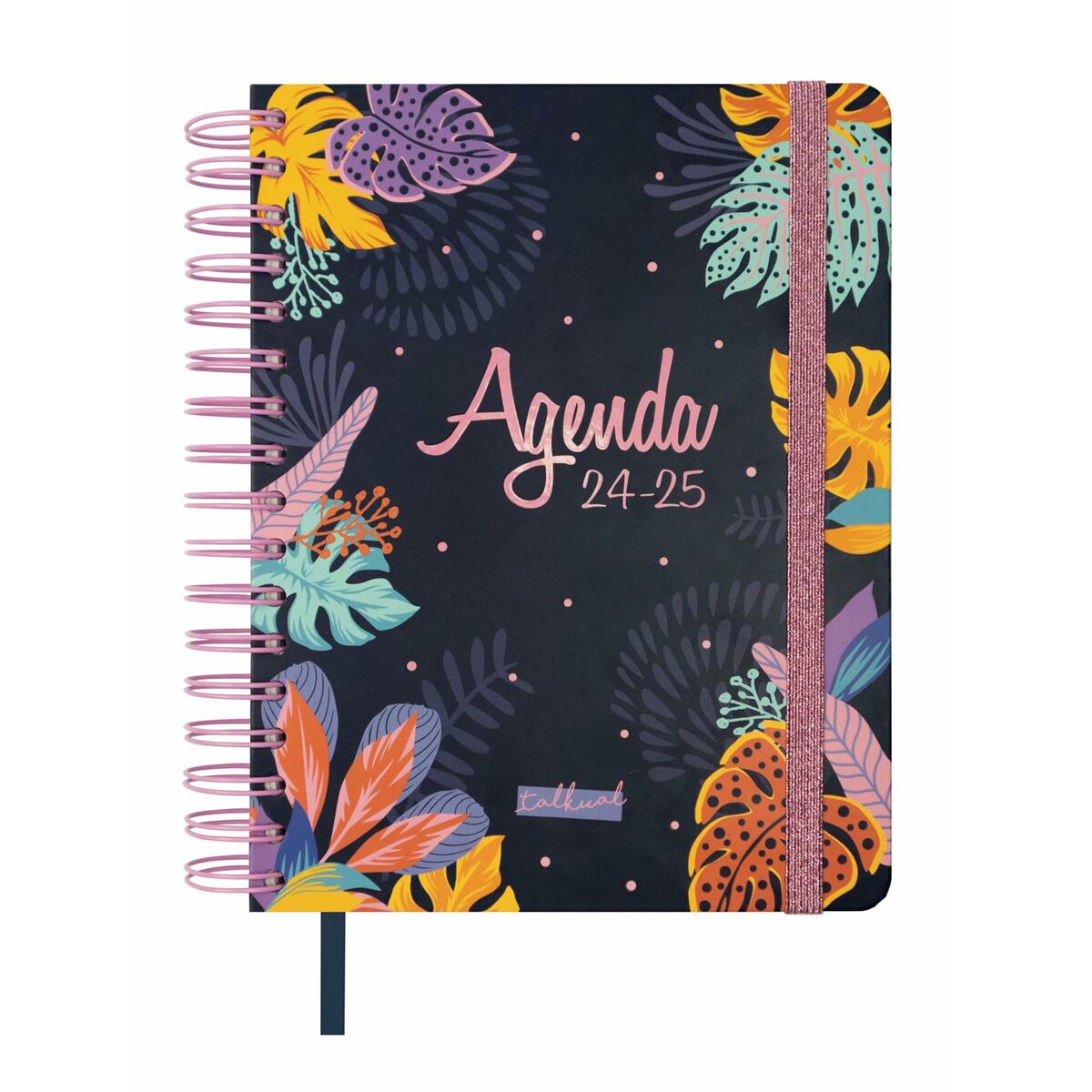 Agenda Finocam Talkual Wild Multicolor Cuarto 15,5 x 21,7 cm 2024-2025  Comprati.