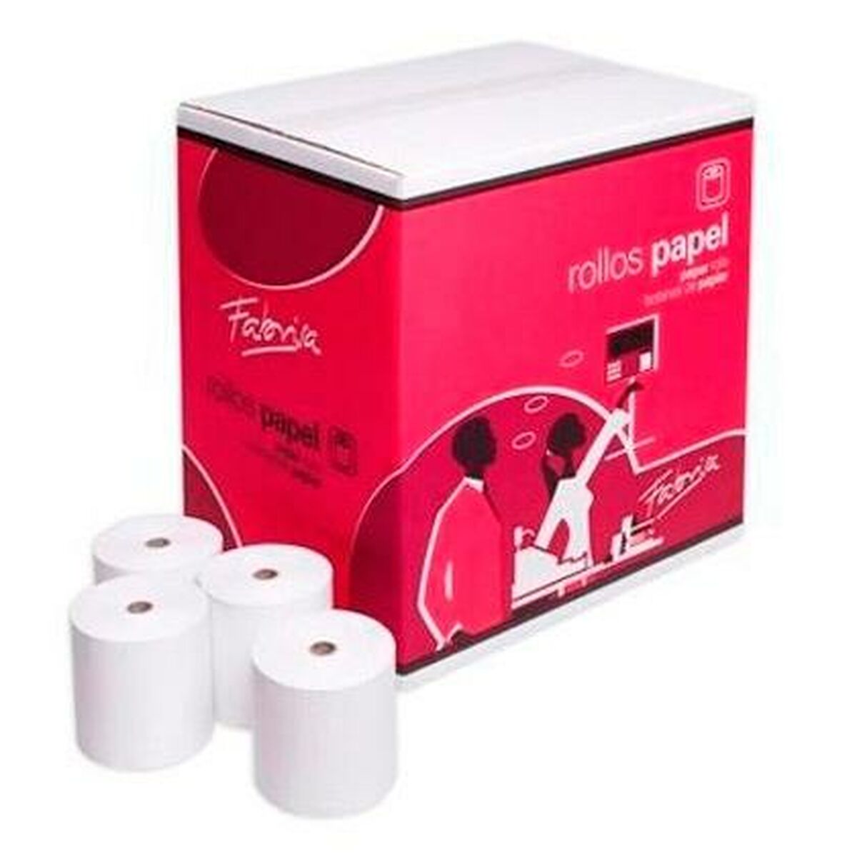 Rollo Papel Térmico Fabrisa 57 x 65 x 12 mm  Comprati.