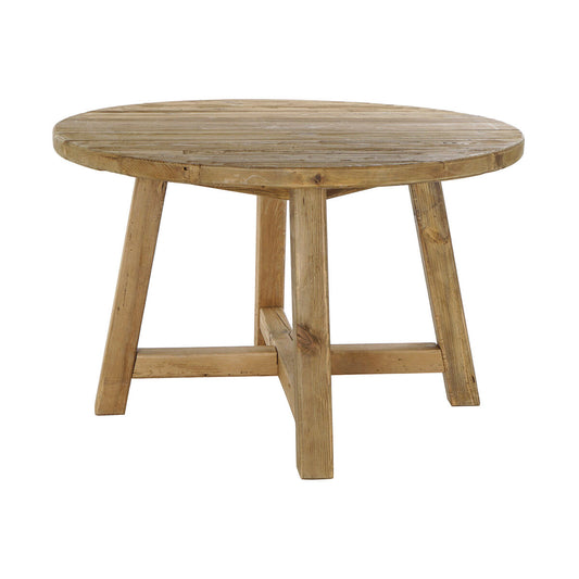 Mesa de Comedor DKD Home Decor Natural Pino 120 x 120 x 76 cm  Comprati.