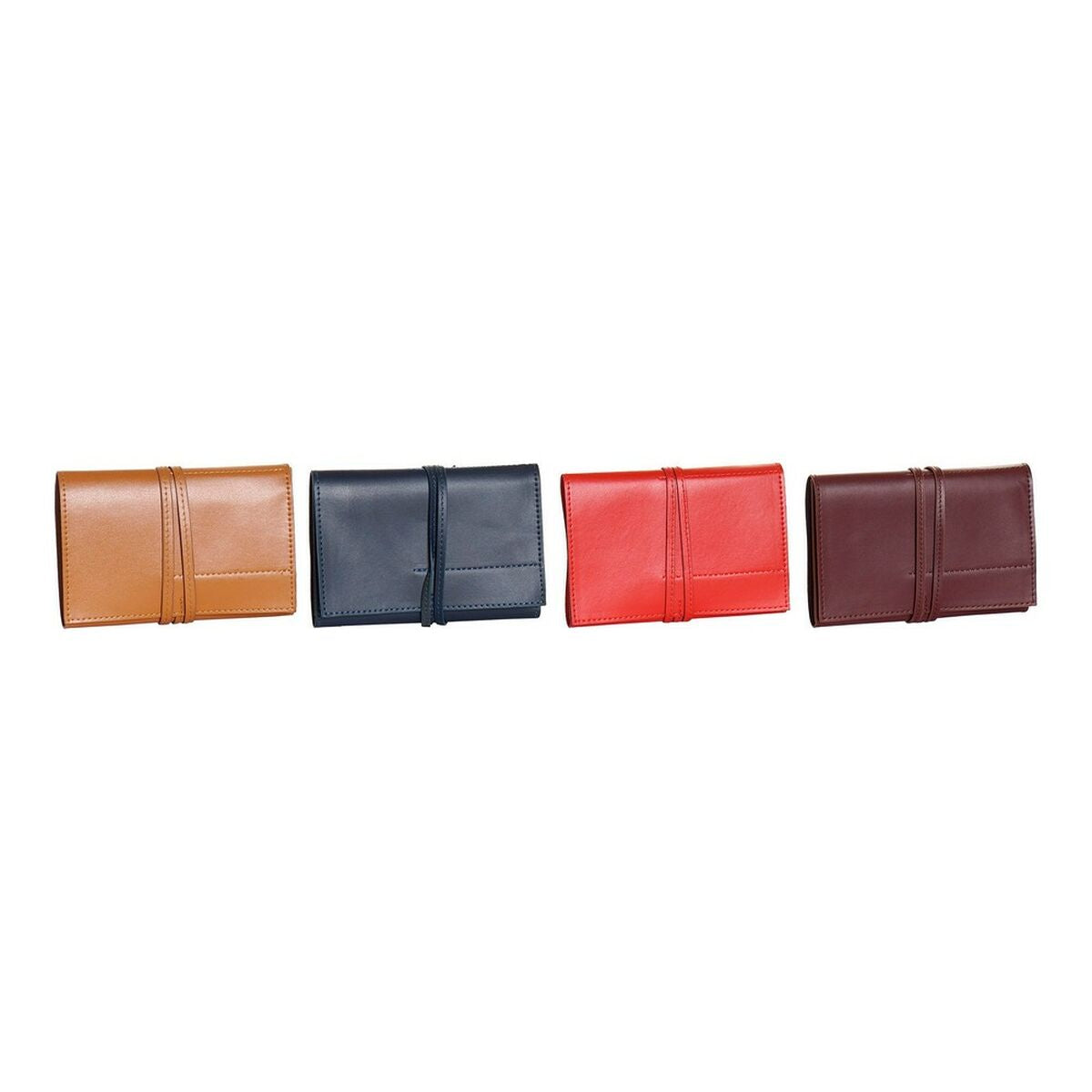 Organizador de Cables DKD Home Decor Negro Multicolor Camel Poliuretano 29,5 x 1 x 14 cm (4 Unidades)  Comprati.