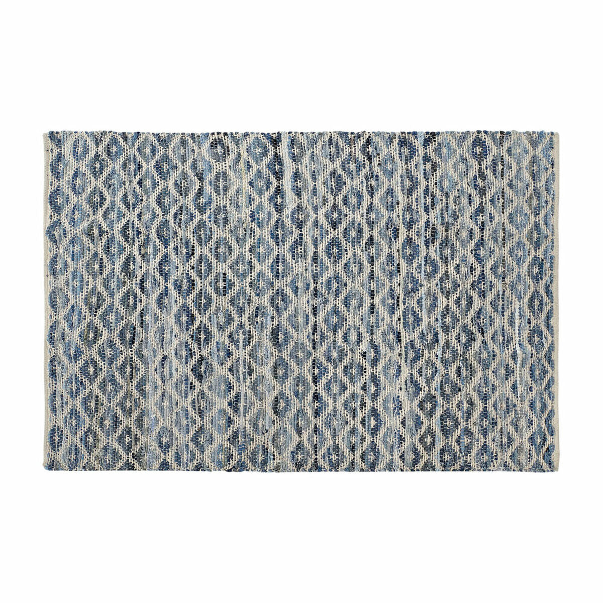 Alfombra DKD Home Decor Azul Blanco (120 x 180 x 1 cm)  Comprati.