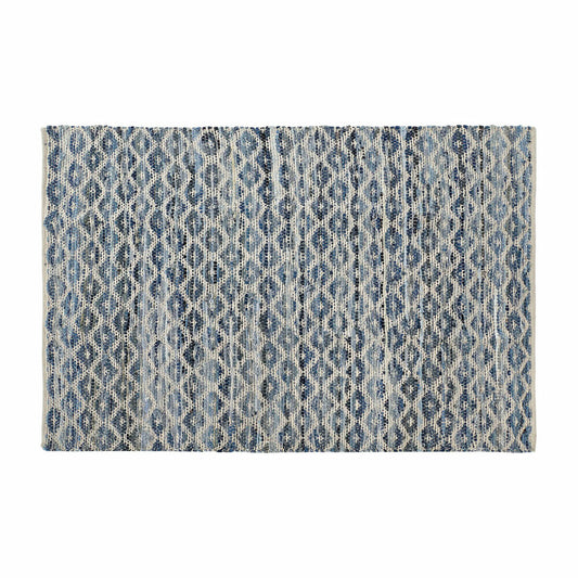 Alfombra DKD Home Decor Azul Blanco (120 x 180 x 1 cm)  Comprati.