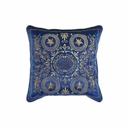 Cojín DKD Home Decor 8424001850341 Azul Dorado 45 x 10 x 45 cm  Comprati.