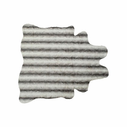 Alfombra DKD Home Decor 160 x 150 x 2 cm Gris Poliéster Blanco  Comprati.