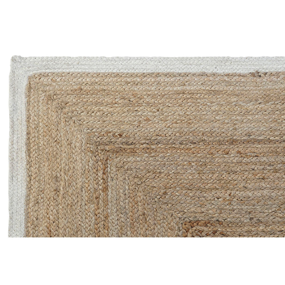 Alfombra DKD Home Decor Blanco Marrón claro Scandi 160 x 230 x 1 cm  Comprati.