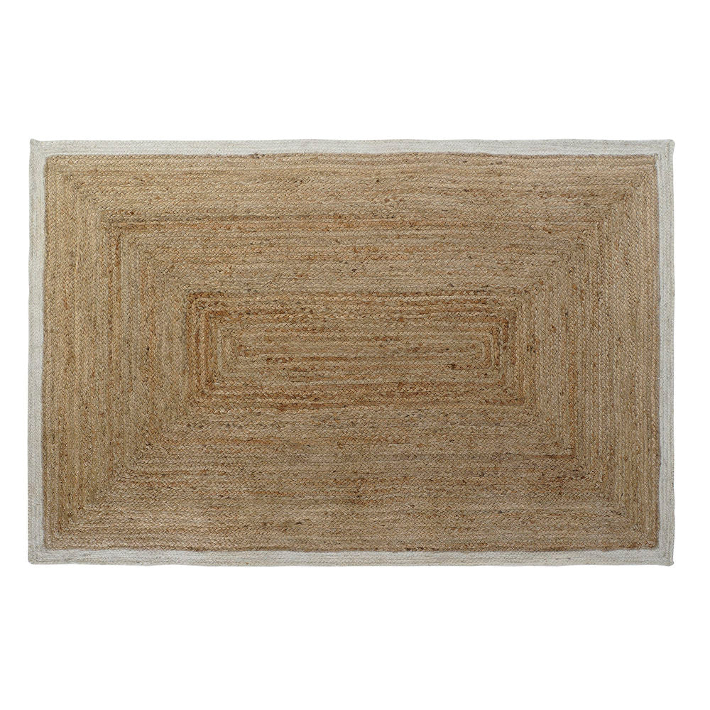 Alfombra DKD Home Decor Blanco Marrón claro Scandi 160 x 230 x 1 cm  Comprati.