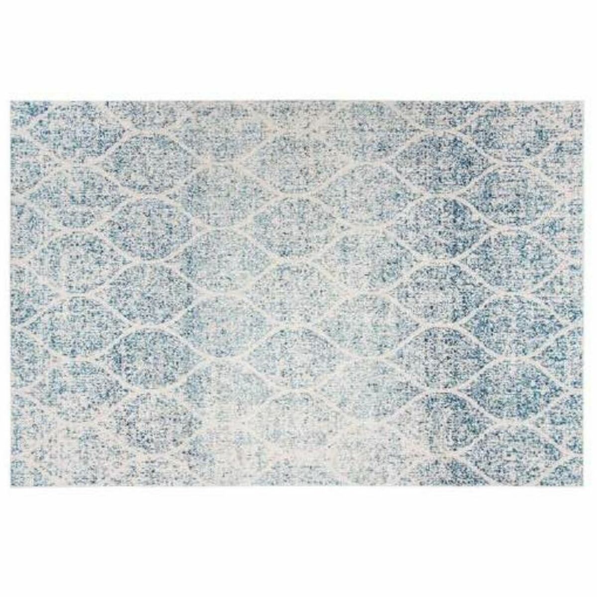 Alfombra DKD Home Decor Azul Algodón Chenille (120 x 180 x 1 cm)  Comprati.