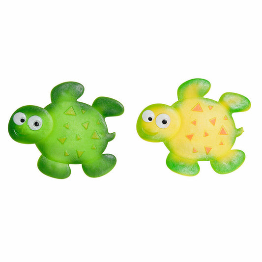 Alfombra de baño DKD Home Decor 11,5 x 1 x 10 cm Verde Amarillo Infantil Tortuga PVC 10 cm (2 Unidades)  Comprati.