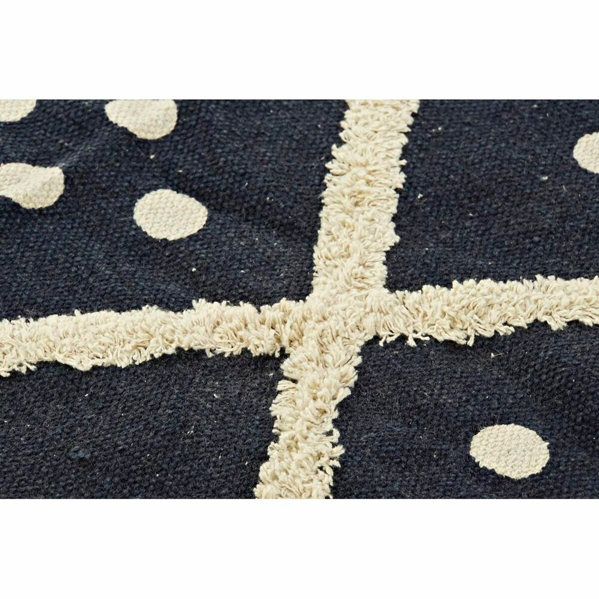 Alfombra DKD Home Decor Beige Azul marino 120 x 180 x 0,7 cm  Comprati.