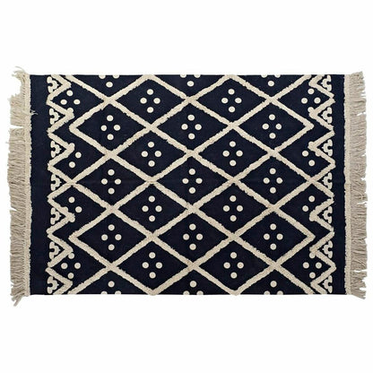 Alfombra DKD Home Decor Beige Azul marino (160 x 230 x 1 cm)  Comprati.