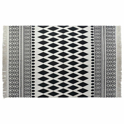 Alfombra DKD Home Decor Negro Blanco (160 x 250 x 0,7 cm)  Comprati.