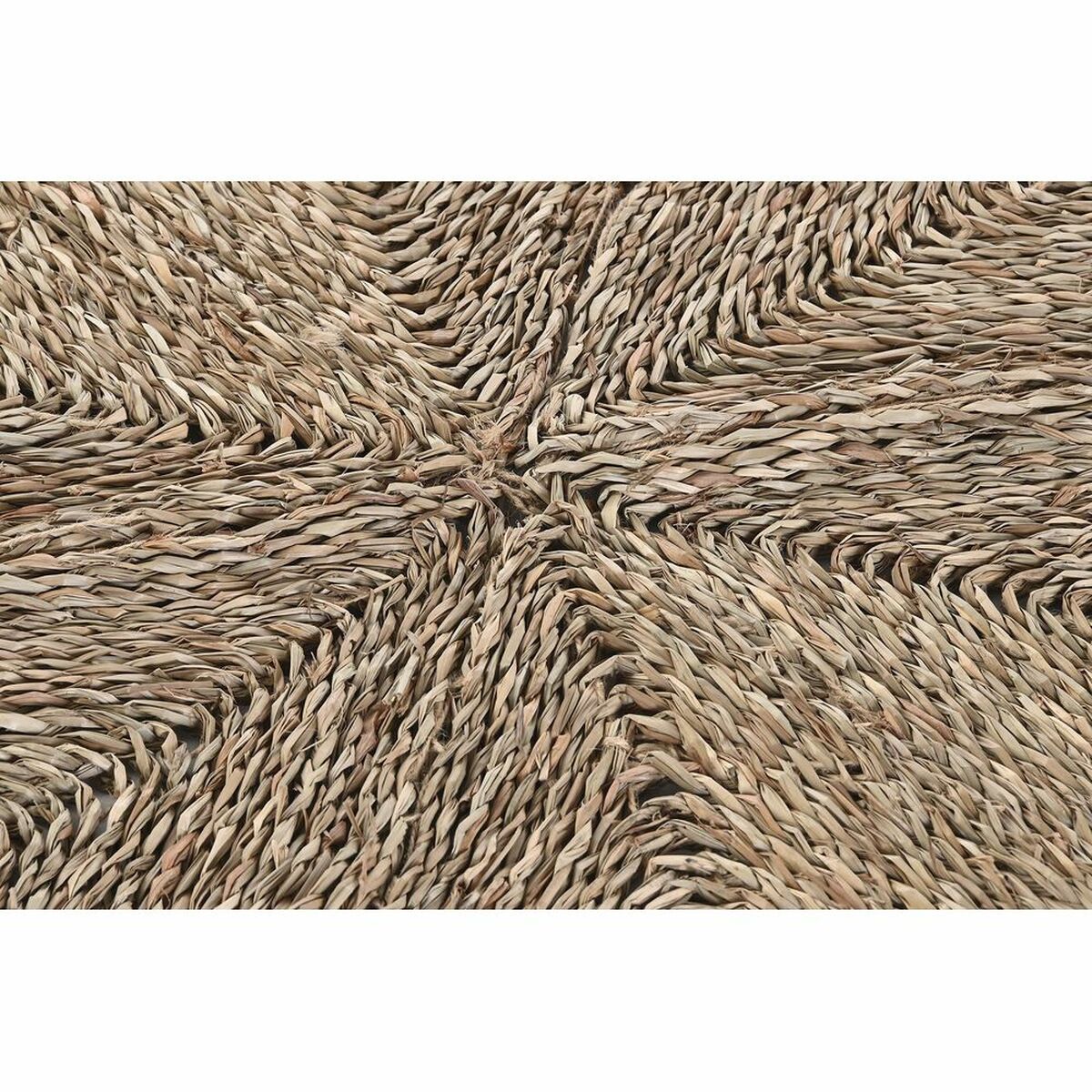 Alfombra DKD Home Decor 150 x 0,5 x 150 cm Natural Poliéster Hierba marina  Comprati.