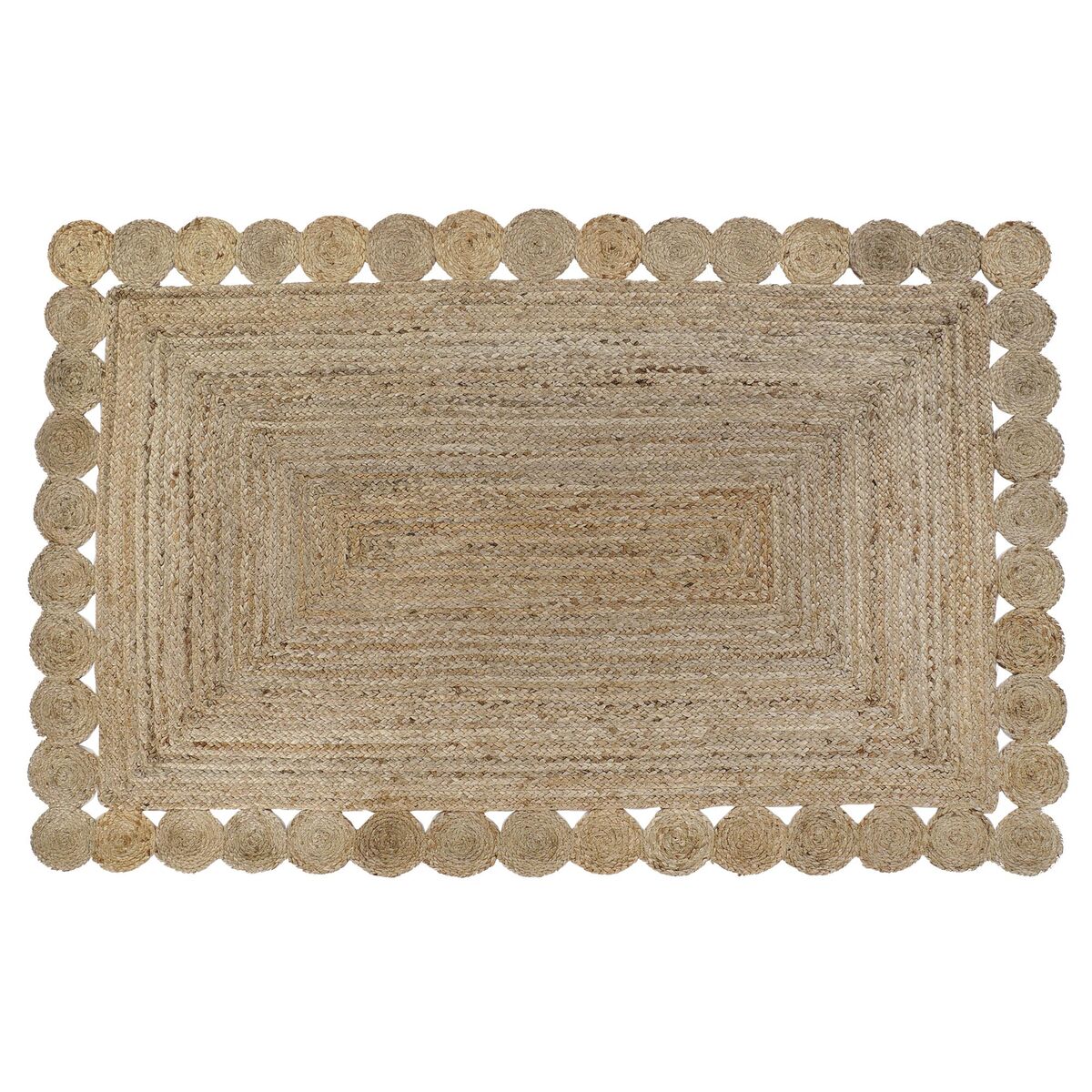 Alfombra DKD Home Decor Yute Marrón 200 x 290 x 1 cm  Comprati.