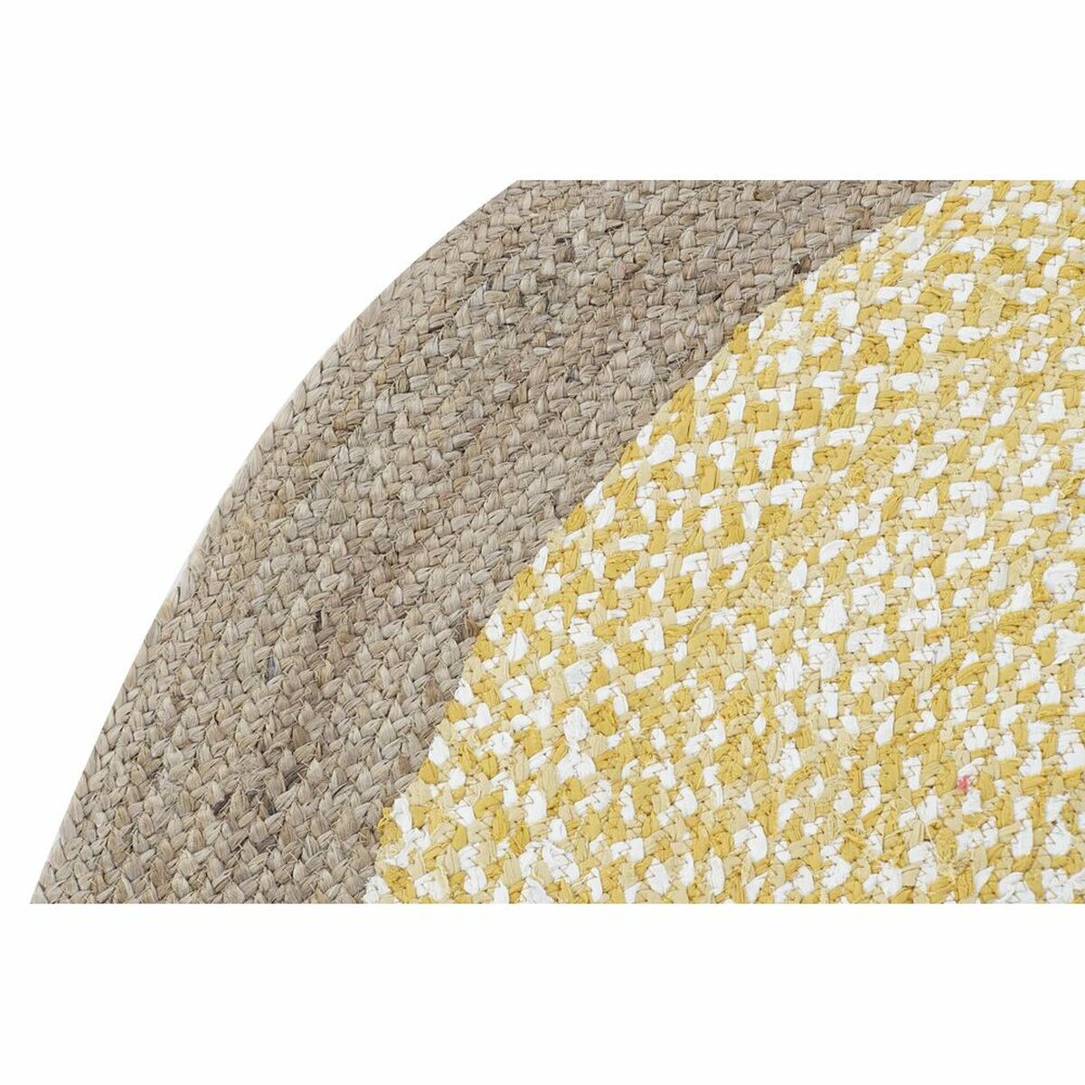 Alfombra DKD Home Decor Marrón Blanco Amarillo (148 x 148 x 1 cm)  Comprati.