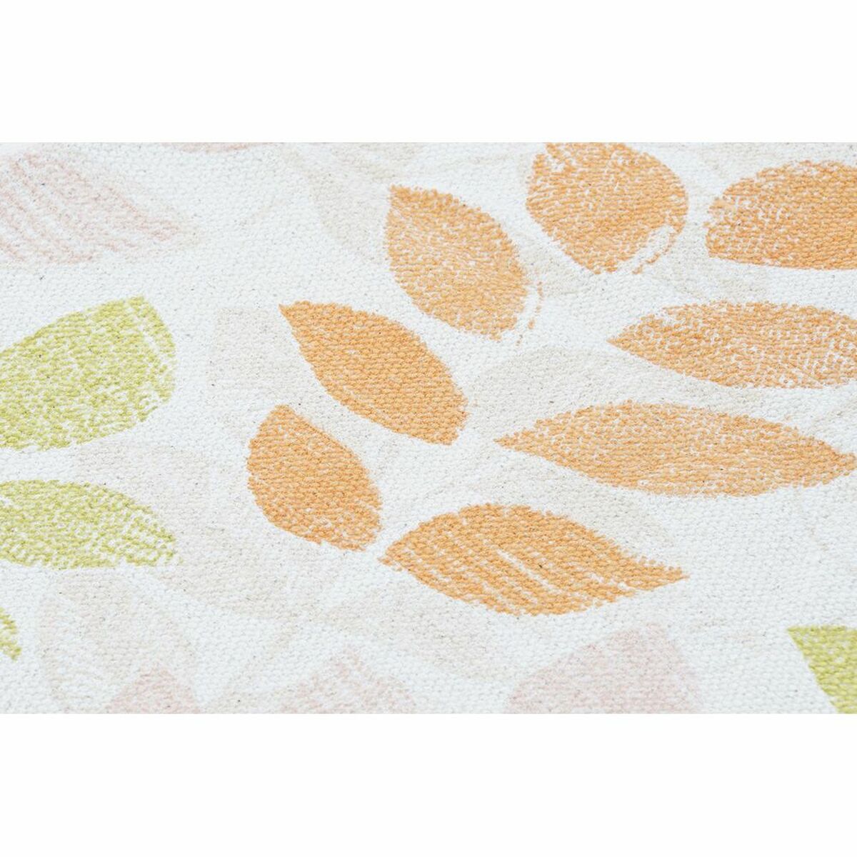 Alfombra DKD Home Decor Beige Multicolor Hoja de planta (120 x 180 x 1 cm)  Comprati.