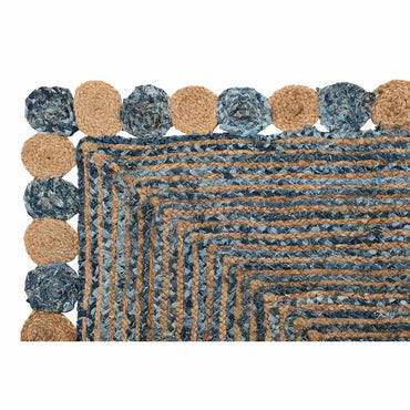 Alfombra DKD Home Decor 2100 gsm Algodón Jute (120 x 180 x 1 cm)  Comprati.