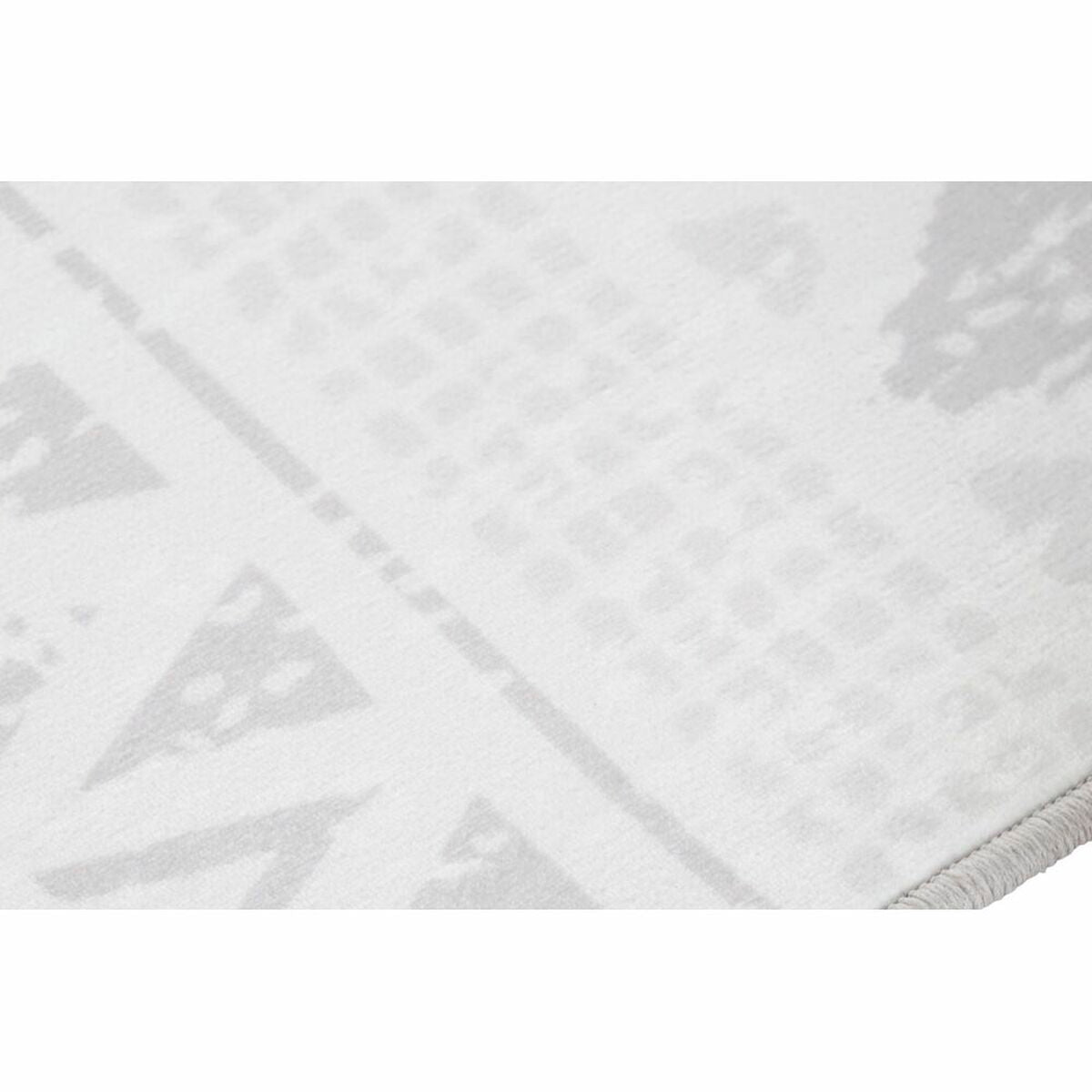 Alfombra DKD Home Decor Gris Blanco Ikat (120 x 180 x 0,4 cm)  Comprati.