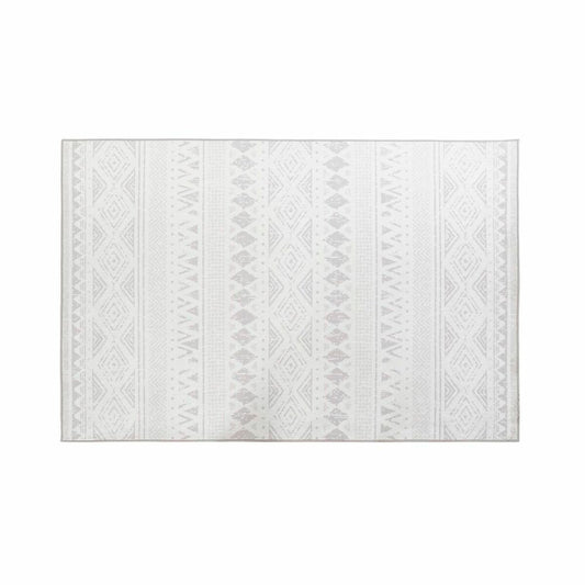 Alfombra DKD Home Decor Gris Blanco Ikat (120 x 180 x 0,4 cm)  Comprati.