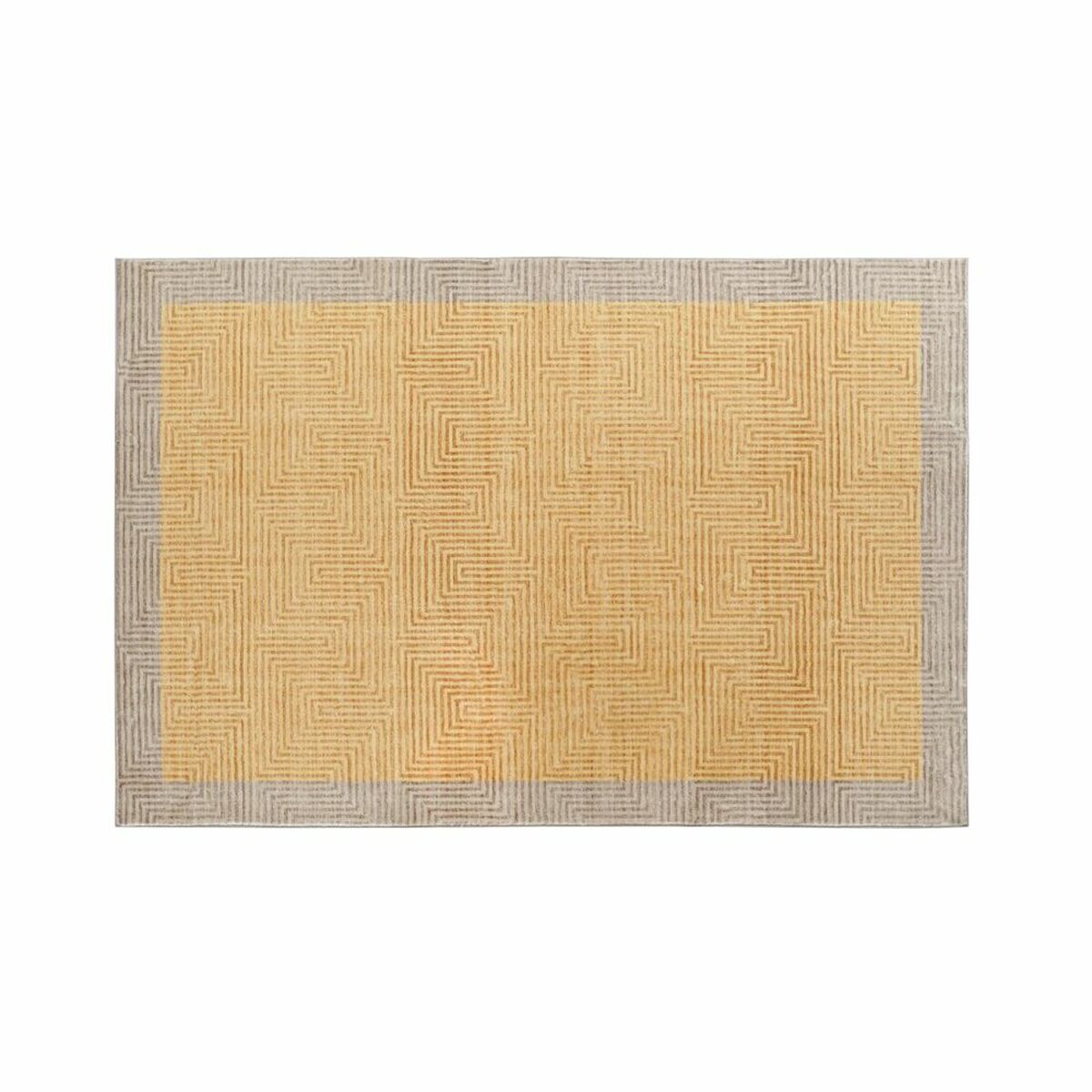 Alfombra DKD Home Decor Amarillo Marrón claro (120 x 180 x 0,7 cm)  Comprati.