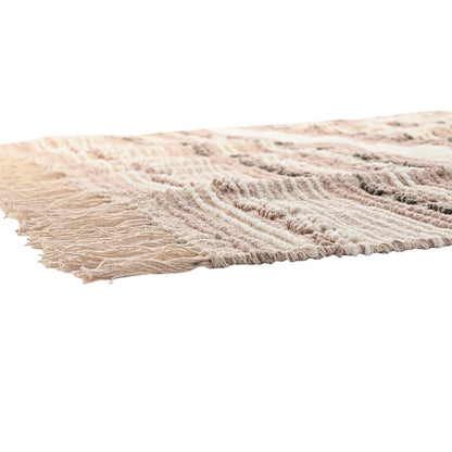 Alfombra DKD Home Decor Flecos Boho Poliéster Algodón (160 x 230 cm)  Comprati.