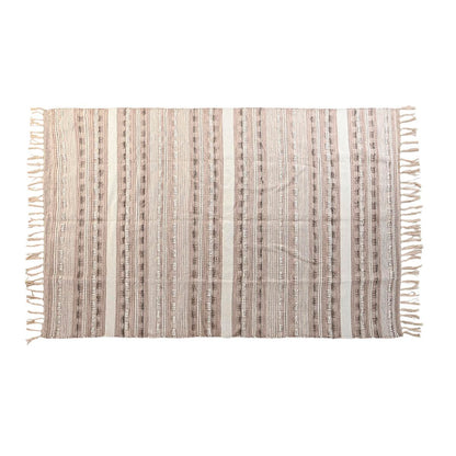 Alfombra DKD Home Decor Flecos Boho Poliéster Algodón (160 x 230 cm)  Comprati.