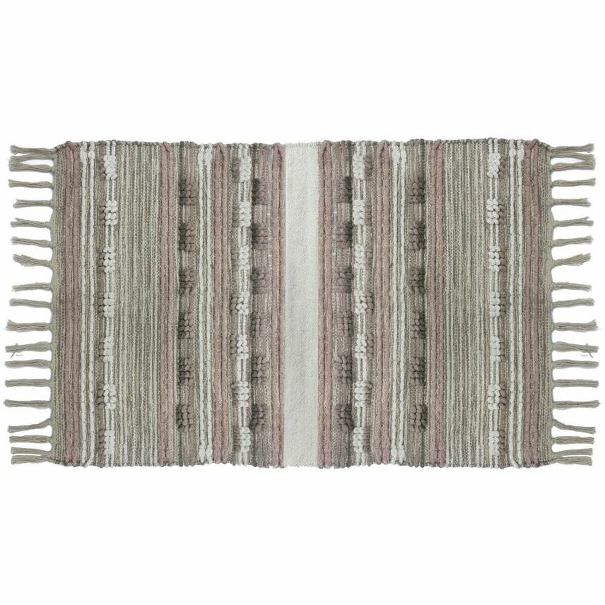 Alfombra DKD Home Decor Flecos Boho Poliéster Algodón (200 x 290 cm)  Comprati.