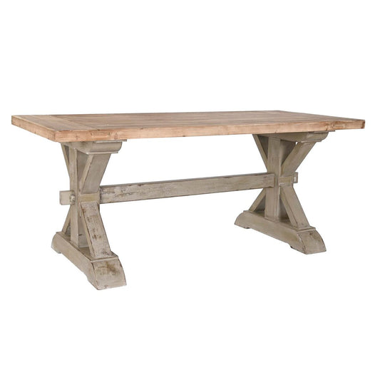 Mesa de Comedor DKD Home Decor 180 x 80 x 76 cm Abeto Natural Madera  Comprati.