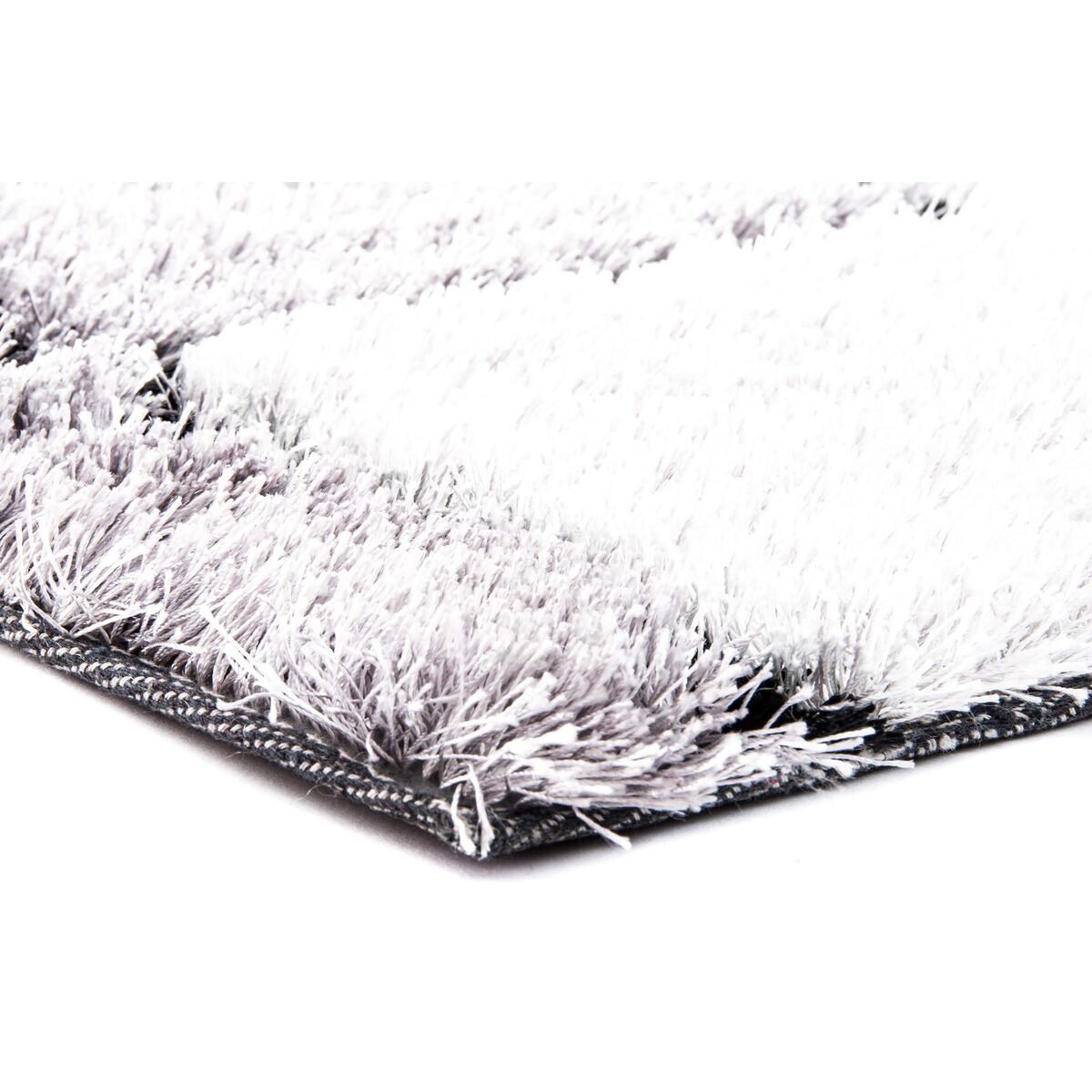 Alfombra DKD Home Decor 160 x 230 x 2 cm Negro Poliéster Blanco Cuadros  Comprati.