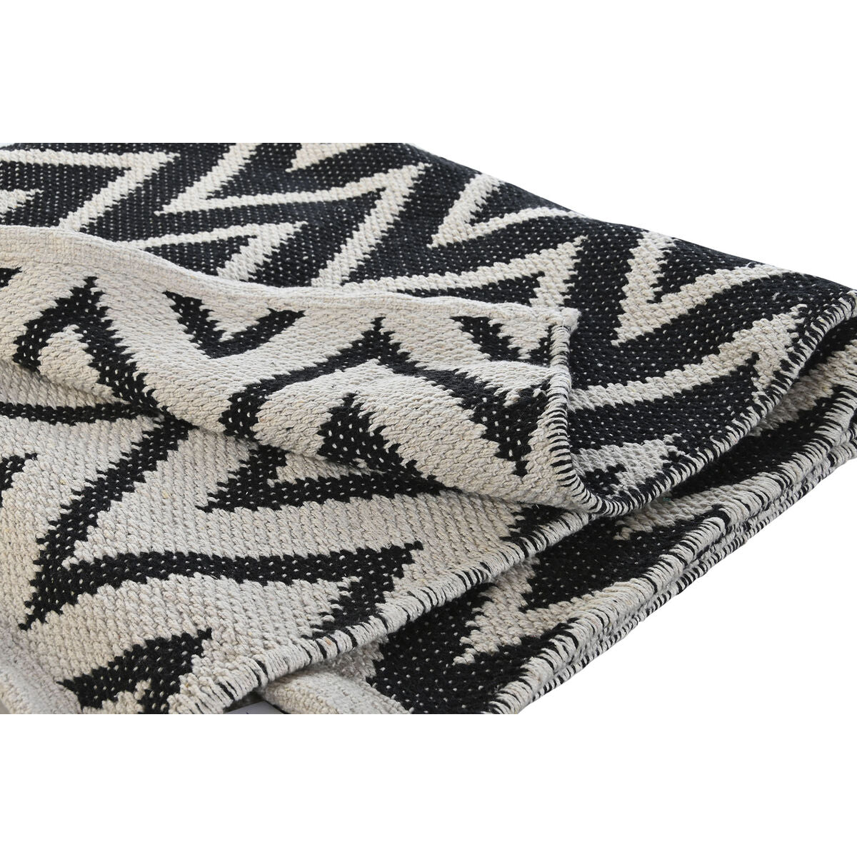 Alfombra DKD Home Decor Zig-zag Bicolor Urbano (120 x 180 x 1 cm)  Comprati.