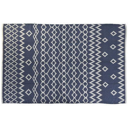 Alfombra DKD Home Decor Azul Poliéster Árabe 160 x 230 x 1 cm  Comprati.