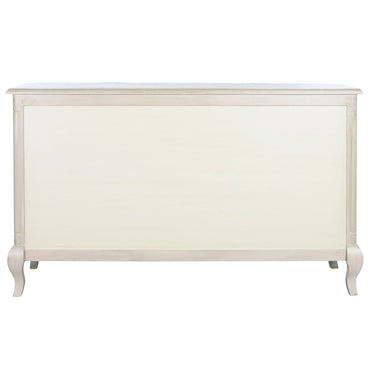 Cómoda DKD Home Decor 155 x 51,5 x 90,5 cm Blanco Crema Madera de mango Madera MDF  Comprati.