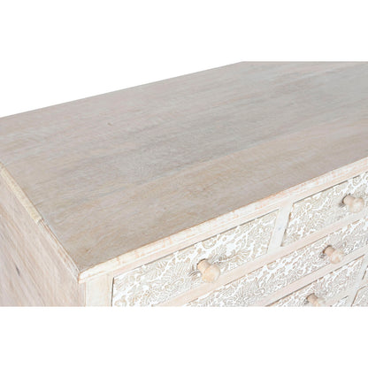 Cómoda Home ESPRIT Blanco Natural Madera de mango Madera MDF 145 x 41 x 75 cm  Comprati.