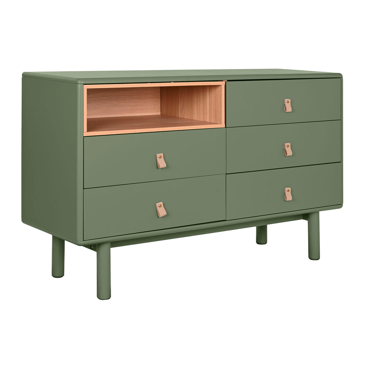 Cómoda Home ESPRIT Verde Polipropileno Madera MDF 120 x 40 x 75 cm  Comprati.