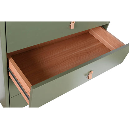 Cajonera Home ESPRIT Verde Polipropileno Madera MDF 80 x 40 x 117 cm  Comprati.