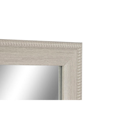 Espejo de pared Home ESPRIT Blanco Marrón Beige Gris Cristal Poliestireno 36 x 2 x 125 cm (4 Unidades)  Comprati.